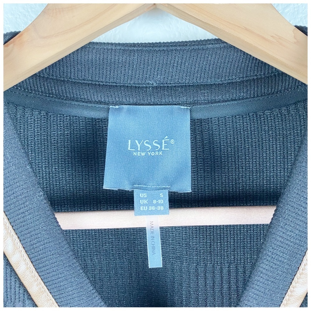 Lysse Quilted Convertible Sweatshirt In Black Size Small - Picture 9 of 13